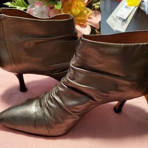 Corso Como Metallic Leather Ankleboots 7.5